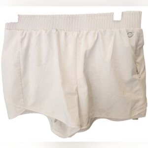 Calia white running shorts with lining